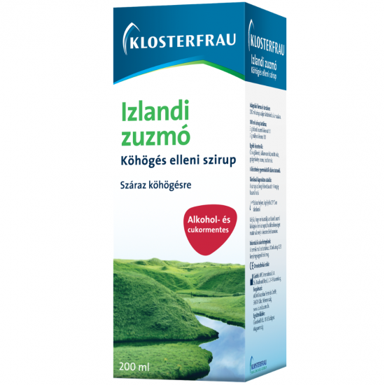 IZLANDI ZUZMÓ SZIRUP KLOSTERFRAU - 200 ML